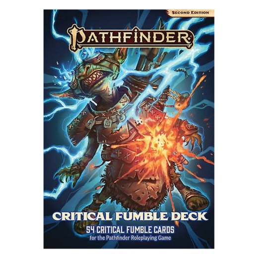 Pathfinder RPG: Critical Fumble Deck ryhmässä SEURAPELIT / Roolipelit / Pathfinder @ Spelexperten (PZO2206)