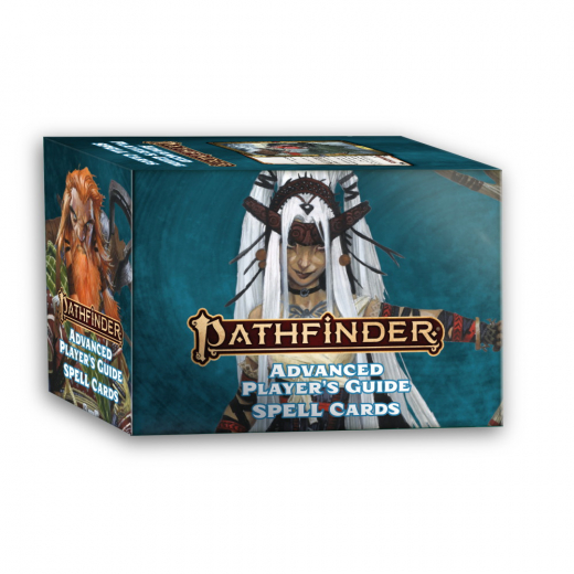 Pathfinder RPG: Spell Cards - Advanced Player's Guide ryhmässä SEURAPELIT / Roolipelit / Pathfinder @ Spelexperten (PZO2221)