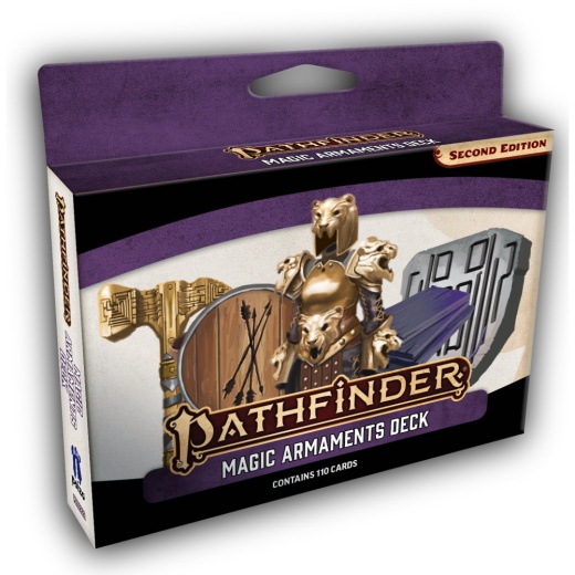 Pathfinder RPG: Magic Armaments Deck ryhmässä SEURAPELIT / Roolipelit / Pathfinder @ Spelexperten (PZO2222)