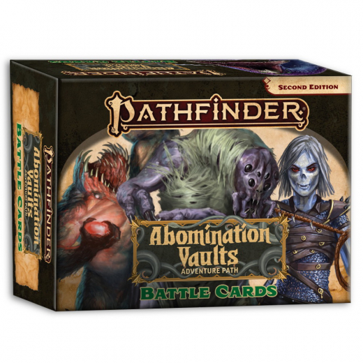 Pathfinder RPG: Abomination Vaults Battle Cards ryhmässä SEURAPELIT / Roolipelit / Pathfinder @ Spelexperten (PZO2232)