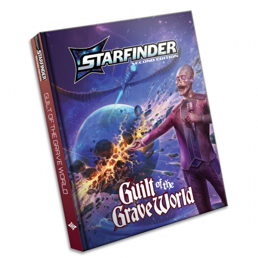 Starfinder RPG: Guilt of the Grave World - Adventure Path ryhmässä SEURAPELIT / Roolipelit / Starfinder @ Spelexperten (PZO24006HC)