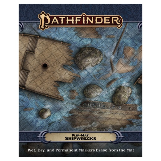 Pathfinder RPG: Flip-Mat - Shipwrecks ryhmässä SEURAPELIT / Roolipelit / Pathfinder @ Spelexperten (PZO30113)