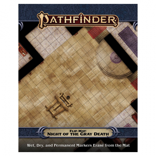 Pathfinder RPG: Flip-Mat - Night of the Gray Death ryhmässä SEURAPELIT / Roolipelit / Pathfinder @ Spelexperten (PZO30115)