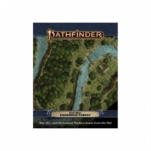 Pathfinder RPG: Flip-Mat - Enormous Forest ryhmässä SEURAPELIT / Roolipelit / Pathfinder @ Spelexperten (PZO30118)