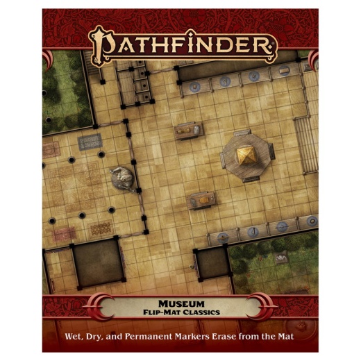 Pathfinder RPG: Flip-Mat Classics - Museum ryhmässä SEURAPELIT / Roolipelit / Pathfinder @ Spelexperten (PZO31035)