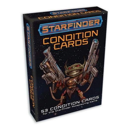 Starfinder RPG: Condition Cards ryhmässä SEURAPELIT / Roolipelit / Starfinder @ Spelexperten (PZO7104)