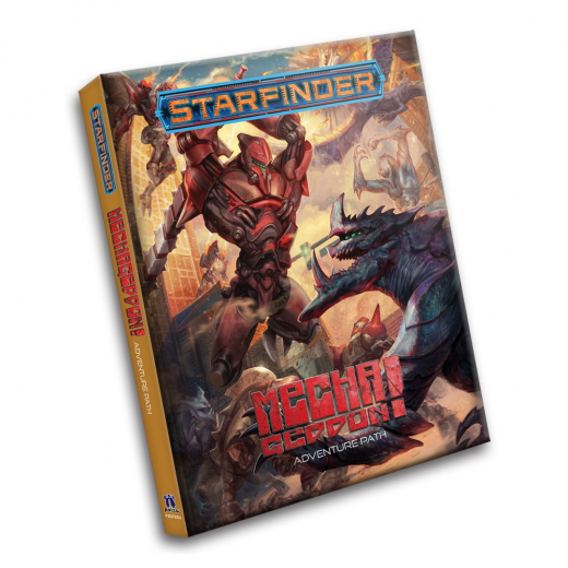 Starfinder RPG: Mechageddon! Adventure Path ryhmässä SEURAPELIT / Roolipelit / Starfinder @ Spelexperten (PZO7253HC)