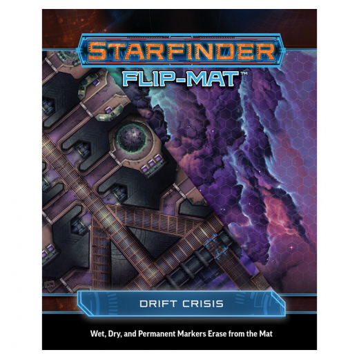 Starfinder RPG: Flip-Mat - Drift Crisis ryhmässä SEURAPELIT / Roolipelit / Starfinder @ Spelexperten (PZO7331)
