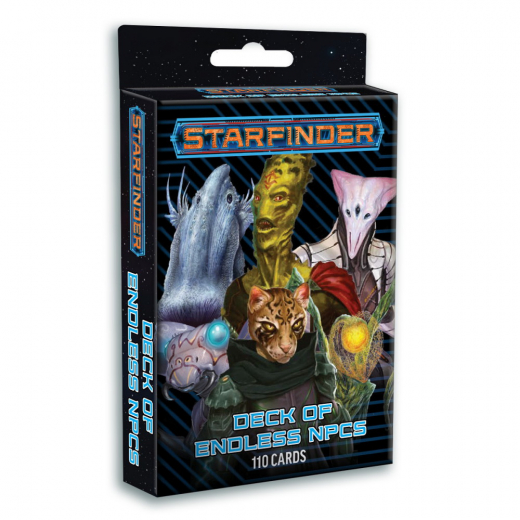 Starfinder: Deck of Endless NPCs ryhmässä SEURAPELIT / Roolipelit / Starfinder @ Spelexperten (PZO7430)