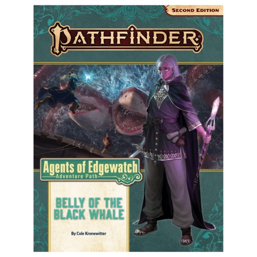 Pathfinder RPG: Belly of the Black Whale ryhmässä SEURAPELIT / Roolipelit / Pathfinder @ Spelexperten (PZO90161)