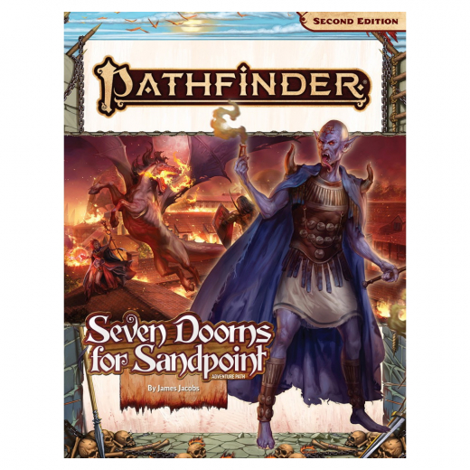 Pathfinder RPG: Adventure Path - Seven Dooms for Sandpoint (Softcover) ryhmässä SEURAPELIT / Roolipelit / Pathfinder @ Spelexperten (PZO90200SC)