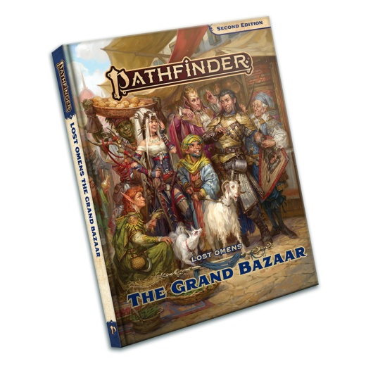 Pathfinder RPG: Lost Omens - The Grand Bazaar ryhmässä SEURAPELIT / Roolipelit / Pathfinder @ Spelexperten (PZO9310)