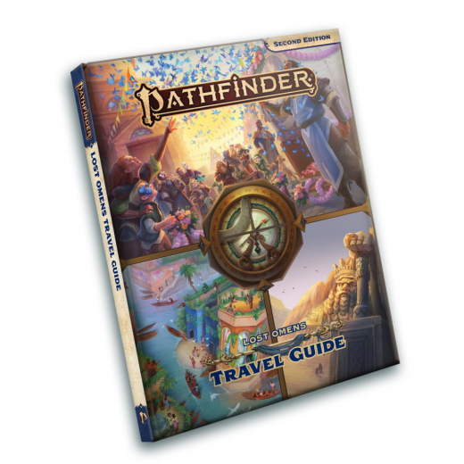 Pathfinder RPG: Lost Omens - Travel Guide ryhmässä SEURAPELIT / Roolipelit / Pathfinder @ Spelexperten (PZO9313)