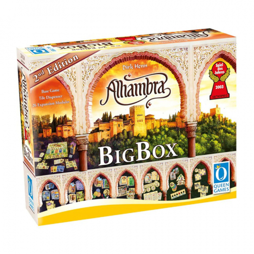 Alhambra: Big Box ryhmässä SEURAPELIT / Strategiapelit @ Spelexperten (QUE0525)