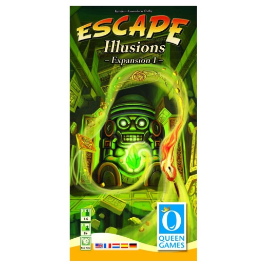 Escape: The Curse of the Temple - Illusions (Exp.) ryhmässä SEURAPELIT / Lisäosat @ Spelexperten (QUE1031)