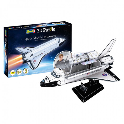 Revell - Space Shuttle Discovery ryhmässä PALAPELIT / 3D palapelit @ Spelexperten (R-00251)