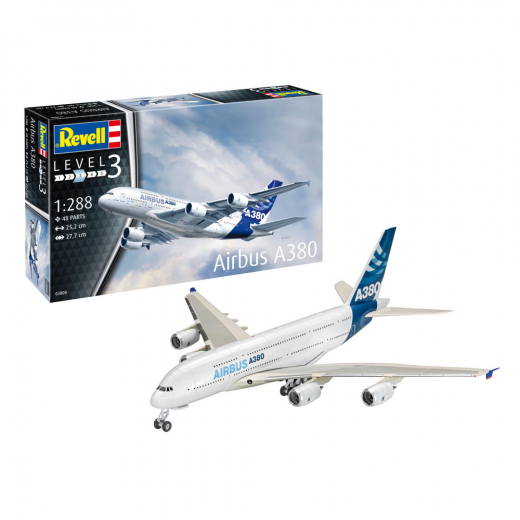 Revell - Airbus A380 1:288 ryhmässä PALAPELIT / Mallirakennus / Revell / Vehicles @ Spelexperten (R-03808)