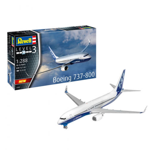 Revell - Boeing 737-800 1:288 ryhmässä PALAPELIT / Mallirakennus / Revell / Vehicles @ Spelexperten (R-03809)