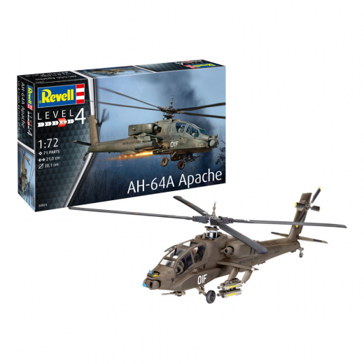Revell - AH-64A Apache 1:72 ryhmässä PALAPELIT / Mallirakennus / Revell / Combat vehicles @ Spelexperten (R-03824)