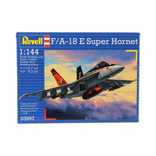 Revell - F/A-18E Super Hornet 1:144 - 63 Pcs ryhmässä PALAPELIT / Mallirakennus / Revell / Vehicles @ Spelexperten (R-03997)