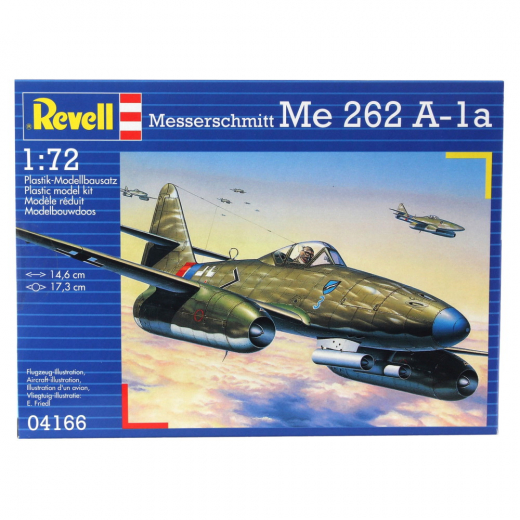 Revell - Messerschmitt Me 262 A-1a 1:72 - 56 Pcs ryhmässä PALAPELIT / Mallirakennus / Revell / Combat vehicles @ Spelexperten (R-04166)