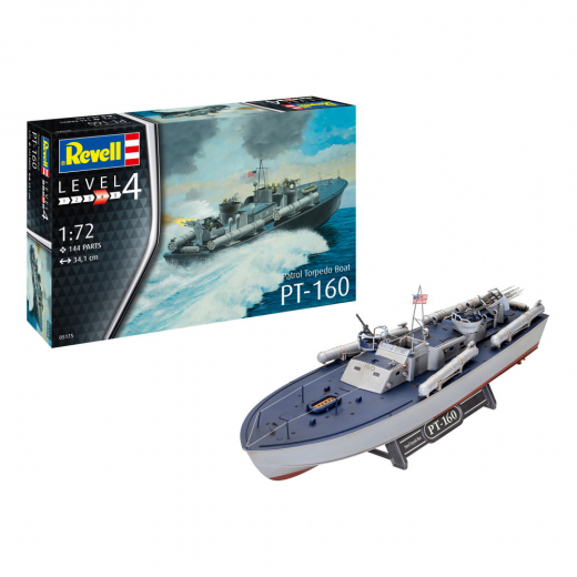 Revell - Patrol Torpedo Boat PT-160 1:72 ryhmässä PALAPELIT / Mallirakennus / Revell / Combat vehicles @ Spelexperten (R-05175)