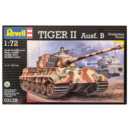 Revell - Tiger II Ausf. B 1:72 ryhmässä PALAPELIT / Mallirakennus / Revell / Combat vehicles @ Spelexperten (R-3129)