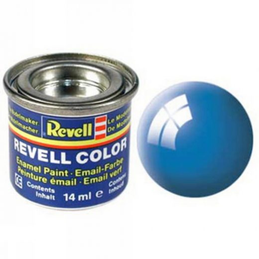 Revell - Vaaleansininen, Kirkas 14 ml ryhmässä PALAPELIT / Mallirakennus / Revell / Paint, brushes and glue @ Spelexperten (R-32150)