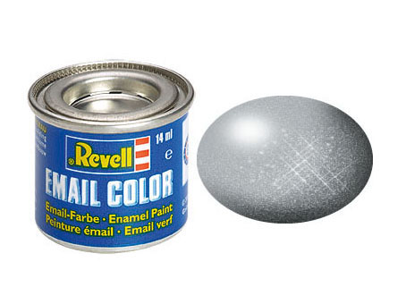 Revell - Hopea, Metallinen 14 ml ryhmässä PALAPELIT / Mallirakennus / Revell / Paint, brushes and glue @ Spelexperten (R-32190)