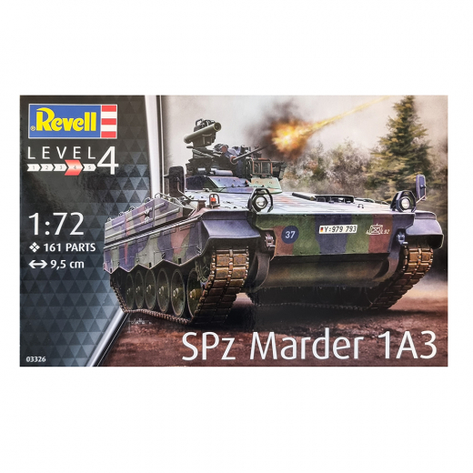 Revell - SPz Marder 1A3 1:72 - 161 pc ryhmässä PALAPELIT / Mallirakennus / Revell / Combat vehicles @ Spelexperten (R-3326)