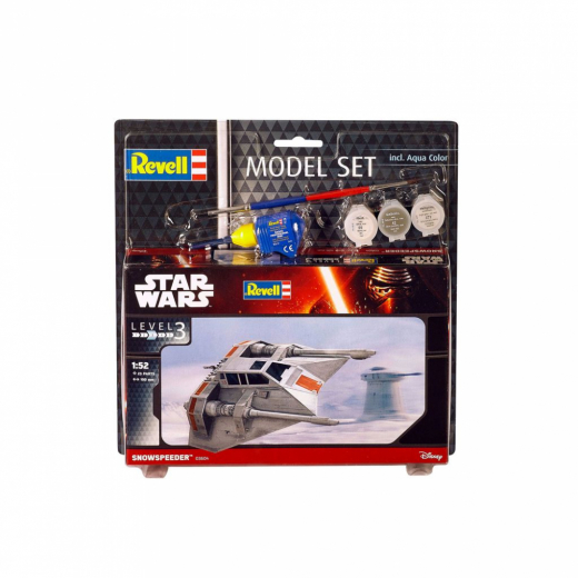 Revell Star Wars - Model Set Snowspeeder 1:52 - 23 pc ryhmässä PALAPELIT / Mallirakennus / Revell / Star Wars @ Spelexperten (R-3604)
