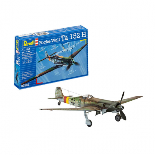 Revell - Focke Wulf Ta 152 H 1:72 - 39 Pcs ryhmässä PALAPELIT / Mallirakennus / Revell / Combat vehicles @ Spelexperten (R-3981)