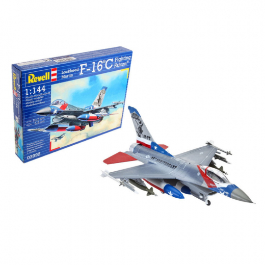 Revell - Lockheed Martin F-16 C Fighting Falcon 1:144 - 70 Pcs ryhmässä PALAPELIT / Mallirakennus / Revell / Combat vehicles @ Spelexperten (R-3992)