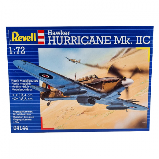 Revell - Hawker Hurricane Mk. IIC 1:72 - 53 Pcs ryhmässä PALAPELIT / Mallirakennus / Revell / Combat vehicles @ Spelexperten (R-4144)