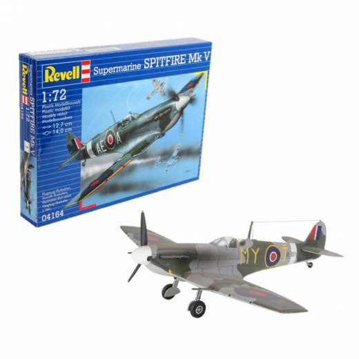 Revell - Supermarine Spitfire Mk V 1:72 - 39 Pcs ryhmässä PALAPELIT / Mallirakennus / Revell / Combat vehicles @ Spelexperten (R-4164)