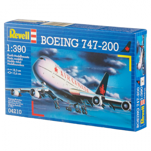 Revell - Boeing 747-200 1:390 - 60 Pcs ryhmässä PALAPELIT / Mallirakennus / Revell / Vehicles @ Spelexperten (R-4210)