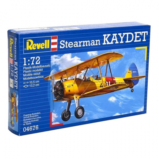 Revell - Stearman Kaydet 1:72 - 29 Pcs ryhmässä PALAPELIT / Mallirakennus / Revell / Combat vehicles @ Spelexperten (R-4676)