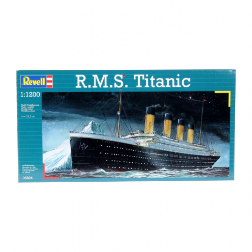 Revell - R.M.S Titanic 1:1200 - 40 Pcs ryhmässä PALAPELIT / Mallirakennus / Revell / Vehicles @ Spelexperten (R-5804)