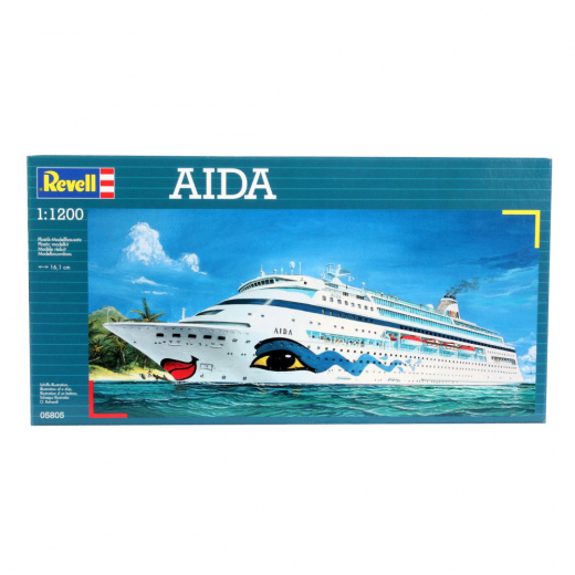 Revell - AIDA 1:1200 - 28 Pcs ryhmässä PALAPELIT / Mallirakennus / Revell / Vehicles @ Spelexperten (R-5805)