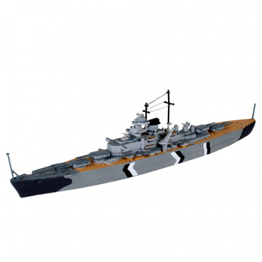 Revell - Model Set Bismarck 1:1200 ryhmässä PALAPELIT / Mallirakennus / Revell / Combat vehicles @ Spelexperten (R-65802)