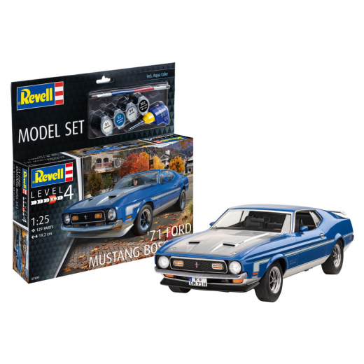 Revell - Model Set '71 Mustang Boss 351 1:25 ryhmässä PALAPELIT / Mallirakennus / Revell / Vehicles @ Spelexperten (R-67699)