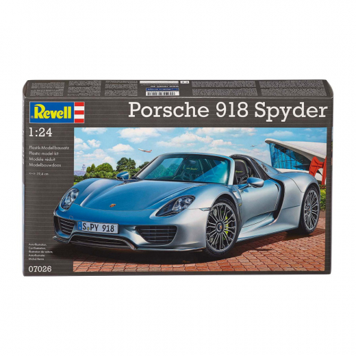 Revell - Porsche 918 Spyder 1:24 - 129 Pcs ryhmässä PALAPELIT / Mallirakennus / Revell / Vehicles @ Spelexperten (R-7026)