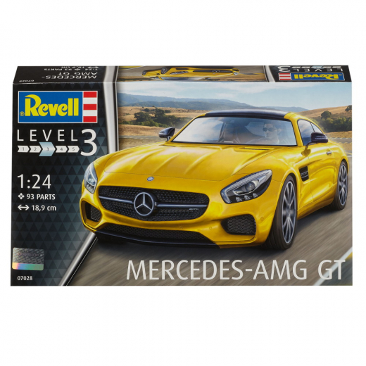 Revell - Mercedes-AMG GT 1:24 - 93 Pcs ryhmässä PALAPELIT / Mallirakennus / Revell / Vehicles @ Spelexperten (R-7028)