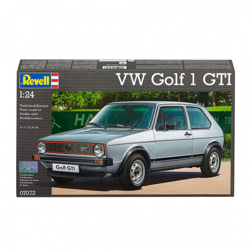Revell - VW Golf 1 GTI 1:24 - 121 Pcs ryhmässä PALAPELIT / Mallirakennus / Revell / Vehicles @ Spelexperten (R-7072)
