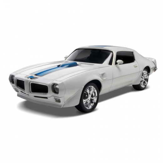 Revell  - 1970 Pontiac Firebird, white 1:24 - 83 Pcs ryhmässä PALAPELIT / Mallirakennus / Revell / Vehicles @ Spelexperten (R-85-4489)