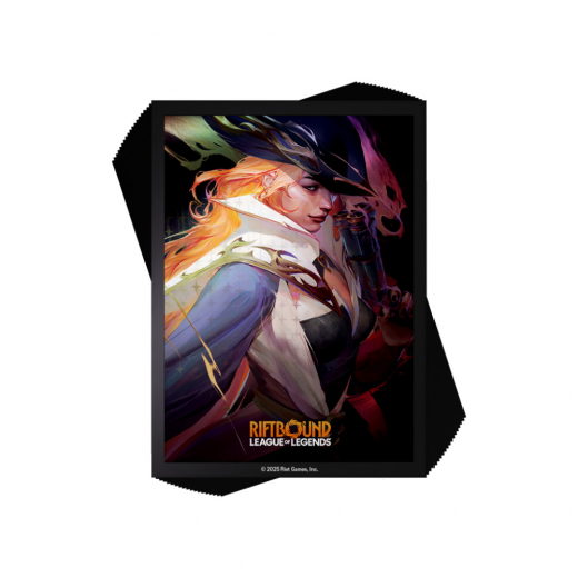 Riftbound: Art Sleeves 64 x 90 mm - Miss Fortune ryhmässä SEURAPELIT / Tarvikkeet / Sleeves @ Spelexperten (RB-01AS03-EN)