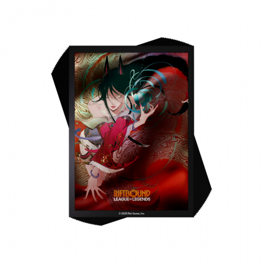 Riftbound: Art Sleeves 64 x 90 mm - Ahri ryhmässä SEURAPELIT / Tarvikkeet / Sleeves @ Spelexperten (RB-01AS04-EN)