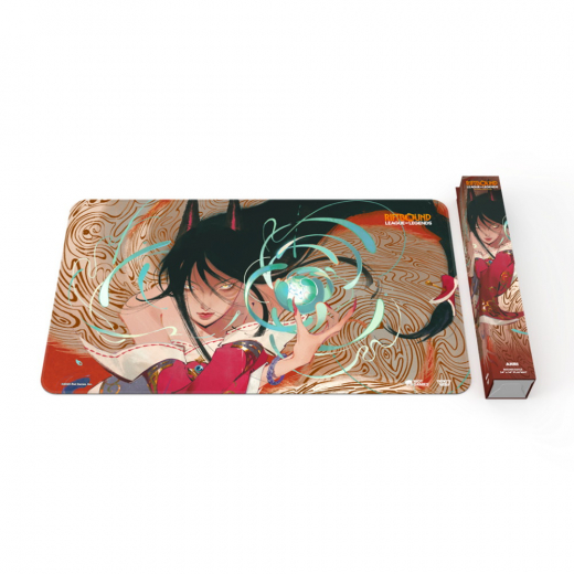 Riftbound: League of Legends TCG - Origins Ahri Playmat ryhmässä SEURAPELIT / Tarvikkeet / Muut @ Spelexperten (RB-01PM04-EN)