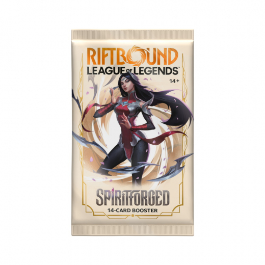 Riftbound: League of Legends TCG - Spiritforged Booster Pack ryhmässä SEURAPELIT / Korttipelit @ Spelexperten (RB02BD01EN-BOS)