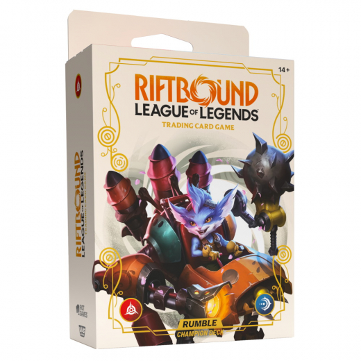 Riftbound: League of Legends TCG - Spiritforged Rumble Champion Deck ryhmässä SEURAPELIT / Korttipelit @ Spelexperten (RB02PD01EN)